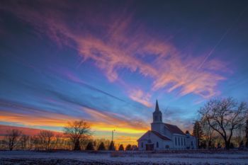 Willow Creek Lutheran Church in rural Minnehaha County.