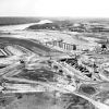 The construction of Fort Randall Dam created Lake Francis Case, which extends more than 105 miles upstream. The community of Pickstown sprung up near the dam and was named in honor of Gen. Lewis A. Pick.