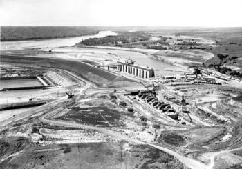 The construction of Fort Randall Dam created Lake Francis Case, which extends more than 105 miles upstream. The community of Pickstown sprung up near the dam and was named in honor of Gen. Lewis A. Pick.