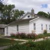 The surveyor s house was a sturdy and comfortable haven from the cold of a fierce Dakota winter for the Ingalls family in 1879. Photo by Colin Faulkingham.