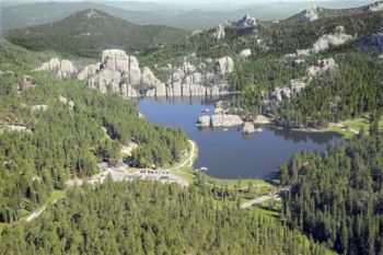 Sylvan Lake is one of the many treasures South Dakotans share. Photo by S.D. Tourism.