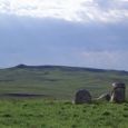 It will never be known for sure if Denny Jensen plucked the right three stones from an old rock pile, but the placement of these three evokes the star-crossed lovers of Arikara legend.