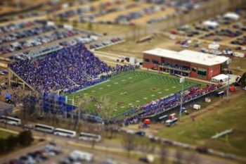 Another aerial view of the big game.