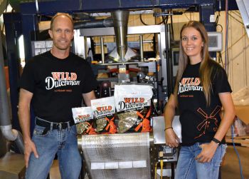 Tobey VanderLaan and his daughter, Shellby, run the family sunflower seed business near Mound City.