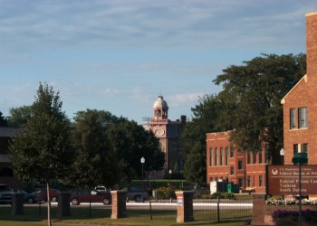 We can and should try to keep South Dakota's prison population down, but some cells will still be filled. Photo of Yankton's Federal Prison Camp by Bernie Hunhoff.
