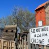 Richard Papousek s Outhouse Museum is the newest attraction in Colome.
