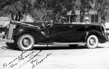 The King of Norway toured with “Governor” A.R. Swickard (above) and other secessionists in 1939.