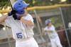 Kyle Kleinschmidt of Alcoa awaits the pitch.