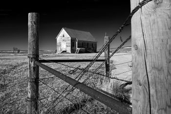 Lonesome Folsom Church in eastern Custer County.