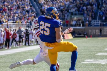 Interception in the end zone in 2022.