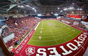 A standing room only DakotaDome for the 2013 matchup.