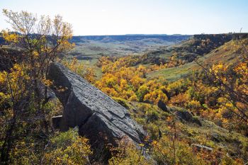 Cave Hills autumn splendor.