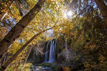 Spearfish Falls near Savoy.