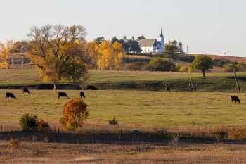 St. Columba Catholic Church near Mayfield.