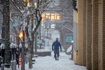 Phillips Avenue sidewalk.