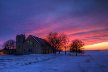 Hutterthal Mennonite Church, Hutchinson County.