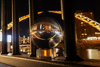 The lens ball and the Arc of Dreams.