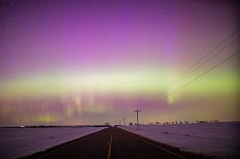 The road in front of Belleview Lutheran.