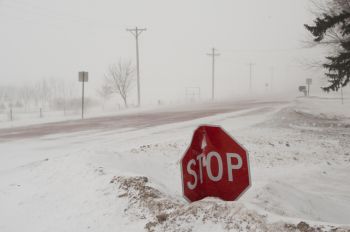 Hundreds of high school basketball fans had to seek shelter when they were caught in a fierce spring blizzard in 1966.