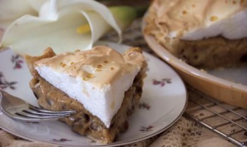 Sour cream raisin pie — the way to at least one man's heart.