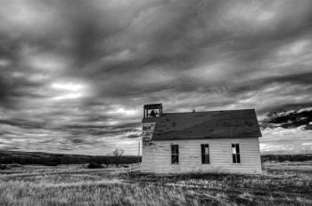 Virgin Creek United Church of Christ in tiny LaPlant.