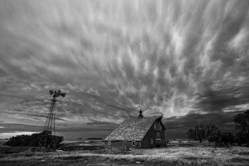 Stormy skies in Douglas County.