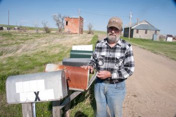 Mayor J.C. Heath wants readers to know that Cottonwood isn't a ghost town yet. Photo by Bernie Hunhoff