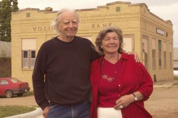 Grete Bodogaard and her husband, fllmmaker Chuck Nauman