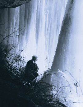 After Spearfish photographer Josef Fassbender created this photo he labeled it 'Baker's Falls.' People in Spearfish today don't recognize the name, and are trying to figure out where the photo might have been taken.