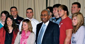 Ernest Green was one of the Little Rock Nine, a group of students who helped desegregate schools in the Arkansas city in 1958.