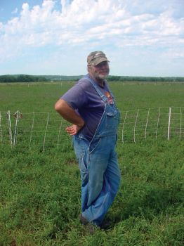 Bob Corio’s farm borders the Missouri River near Jefferson.