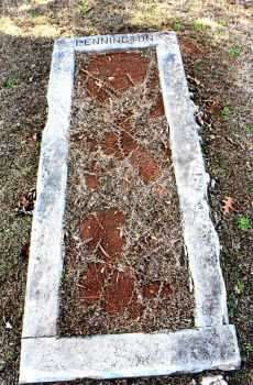 Pennington's grave is in the Oxford Cemetery in Oxford, Ala. Photo by Gary Conradi.