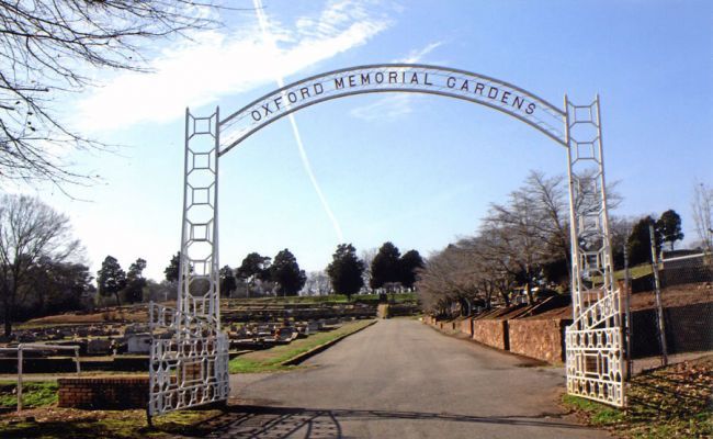 Pennington s grave is in the Oxford Cemetery in Oxford, Ala. Photo by Gary Conradi.