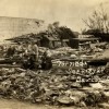 A 1928 tornado wreaked havoc on the town of Davis. Click to enlarge photo.