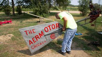 Mike Moeller, of Dakota Windmill, keeps windmills spinning from the Dakotas to Texas.