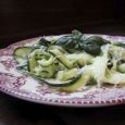 Creamy, garlicky zucchini alfredo will change your mind about the garden s most feared vegetable. Photo by Fran Hill.